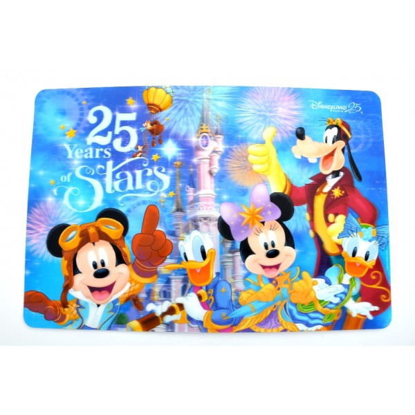 Disneyland Paris Th Anniversary Placemat